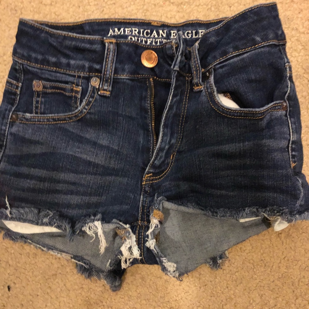 American eagle jean shorts